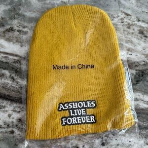 A.L.F. Linda Finegold Beanie Hat A**holes Live Forever